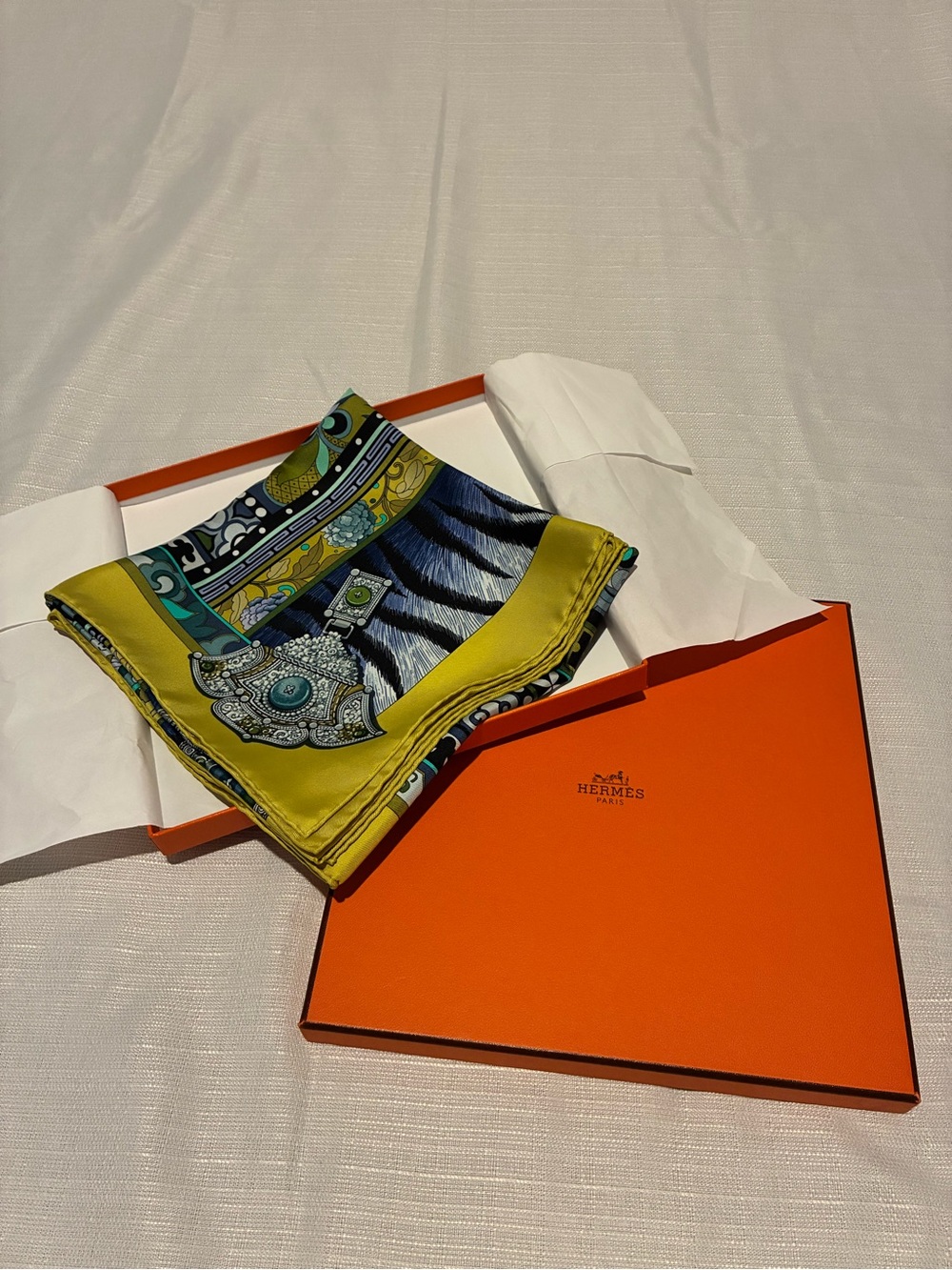 Hermes La Femme aux Semelles de Vent, Aline Honore Authentic Like New with Box